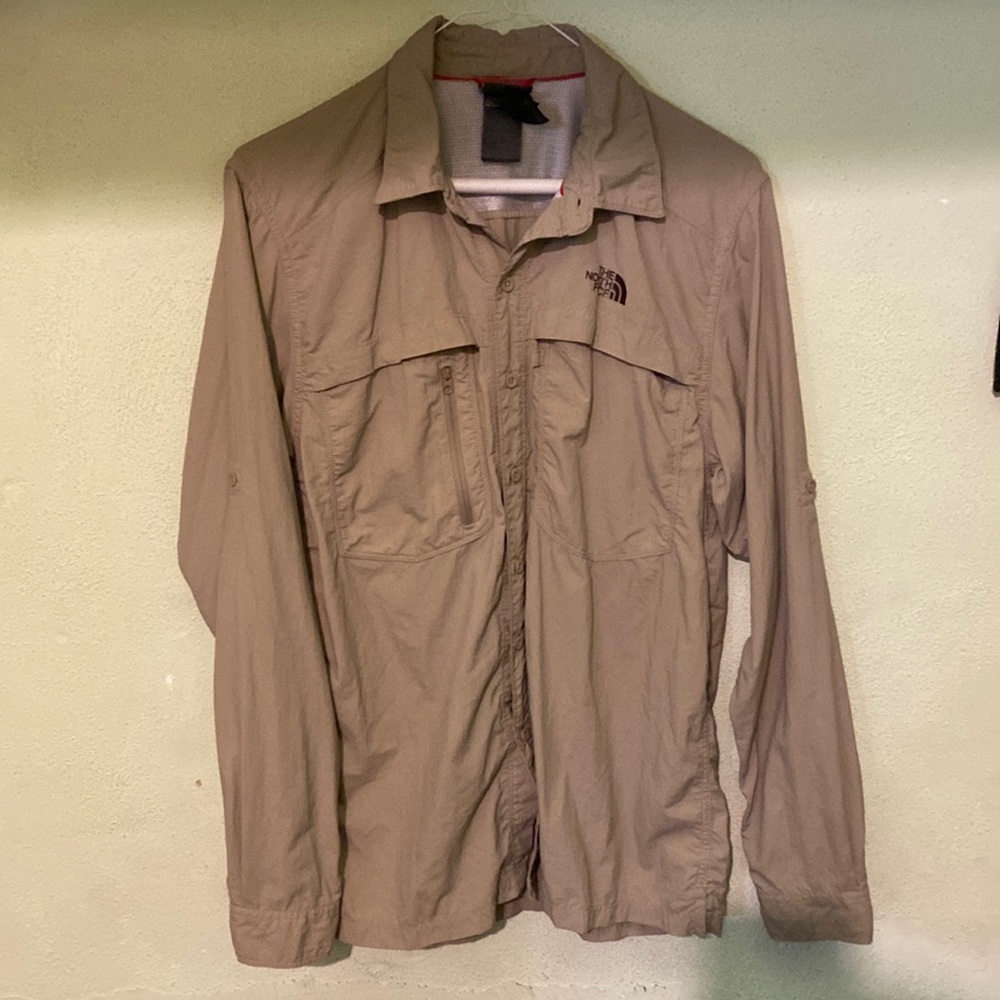 The North Face button down shirt